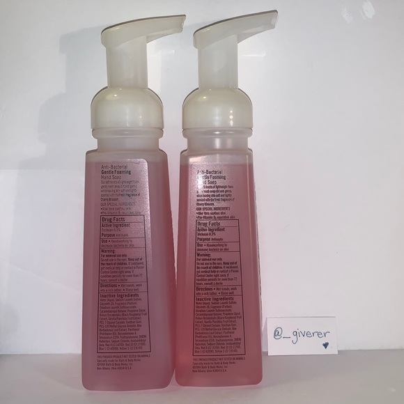 2x Cherry Blossom 🌸 Gentle Foaming Anti-Bacterial Foaming Hand Soap - Picture 2 of 5